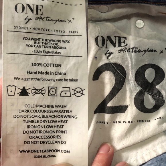 SOLD One teaspoon Thrashed freebirds - Picture 6 of 7